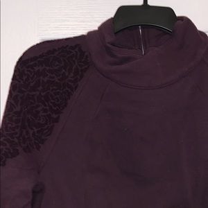 Purple lululemon crewneck